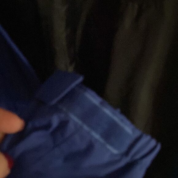 North Face Windbreaker Royal Blue Sz M impeccable - Picture 8 of 12